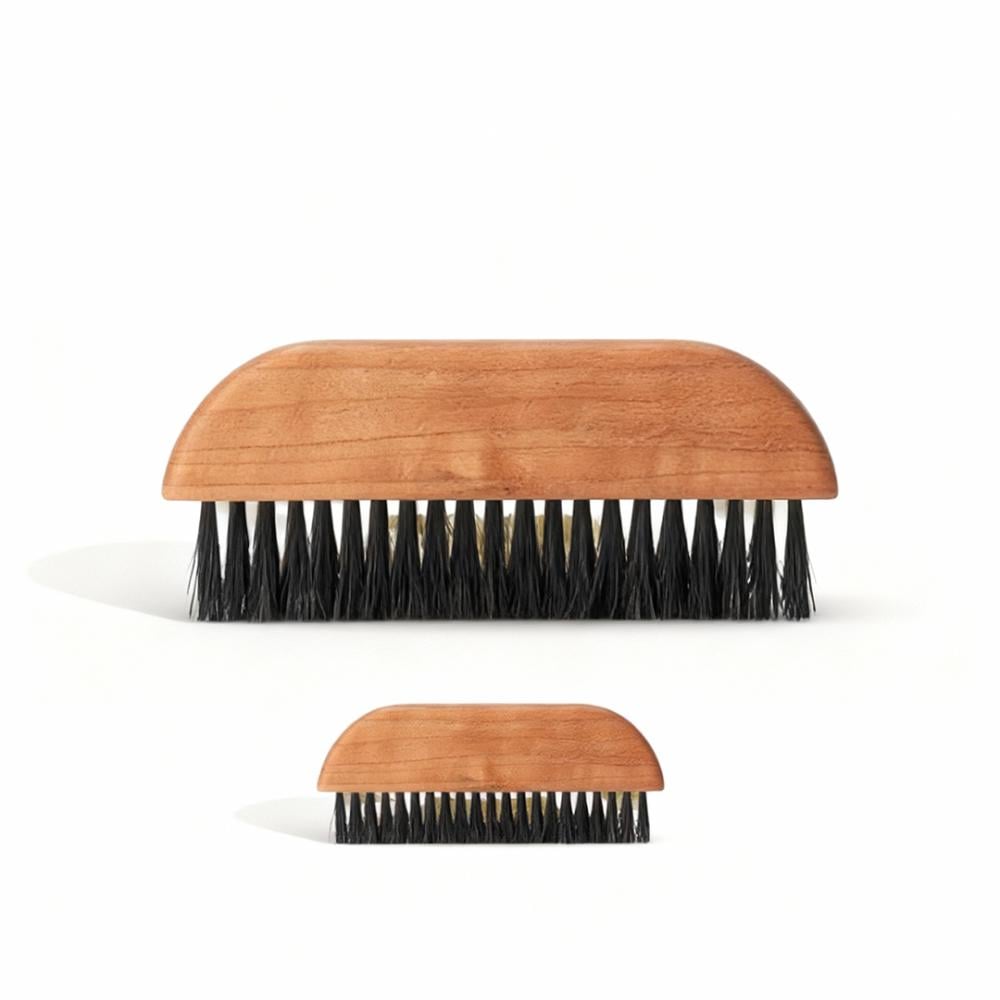 مكنسة تنظيف بار القهوة بمقبض خشبي | Cleaning Brush