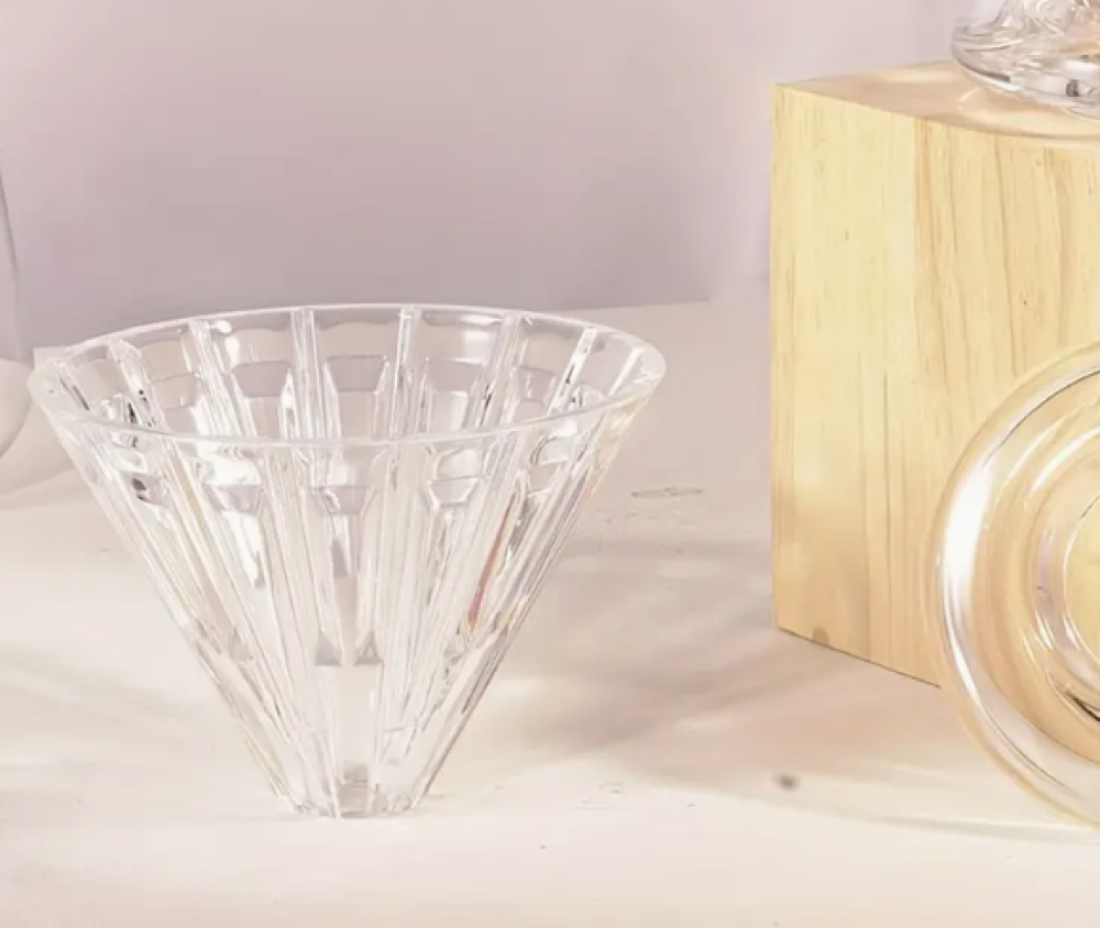 قمع تقطير V60 بقاعدة كروية - مقاس 01 - 02 | Coffee Dripper