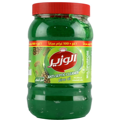 الوزير سوبر جل مطهر متعدد الاستعمال صنوبر 1.5 كجم