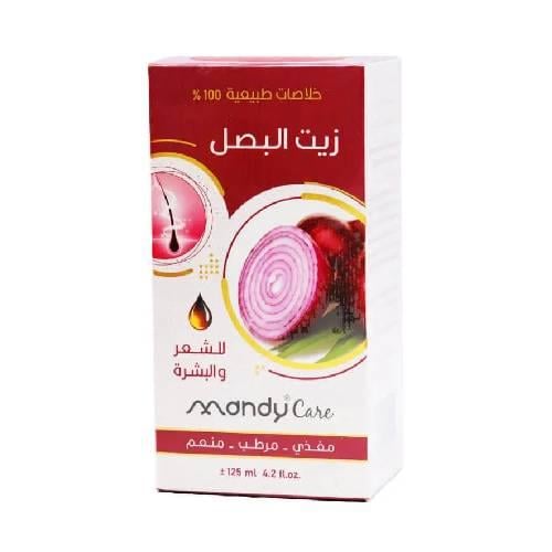 ماندي كير زيت البصل للشعر والبشرة - 125 مل