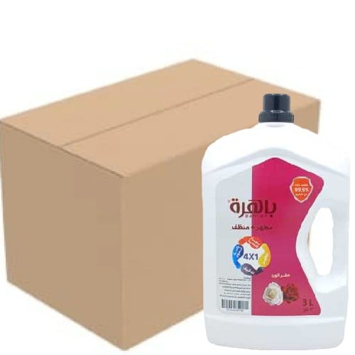 [كرتون] باهرة مطهر ارضيات عطر الورد - 3 لتر