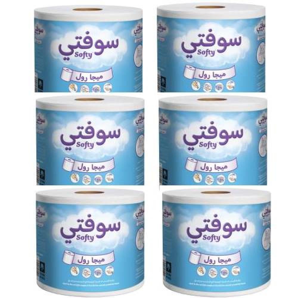 [شوال] سوفتي مناديل ميجا رول 300 متر