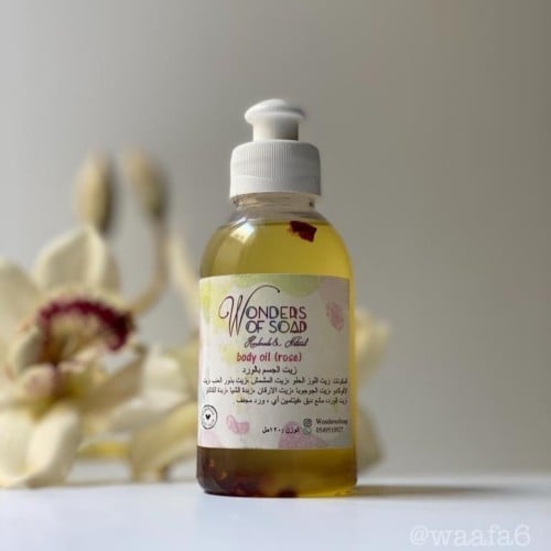 زيت الجسم ورد. body oil