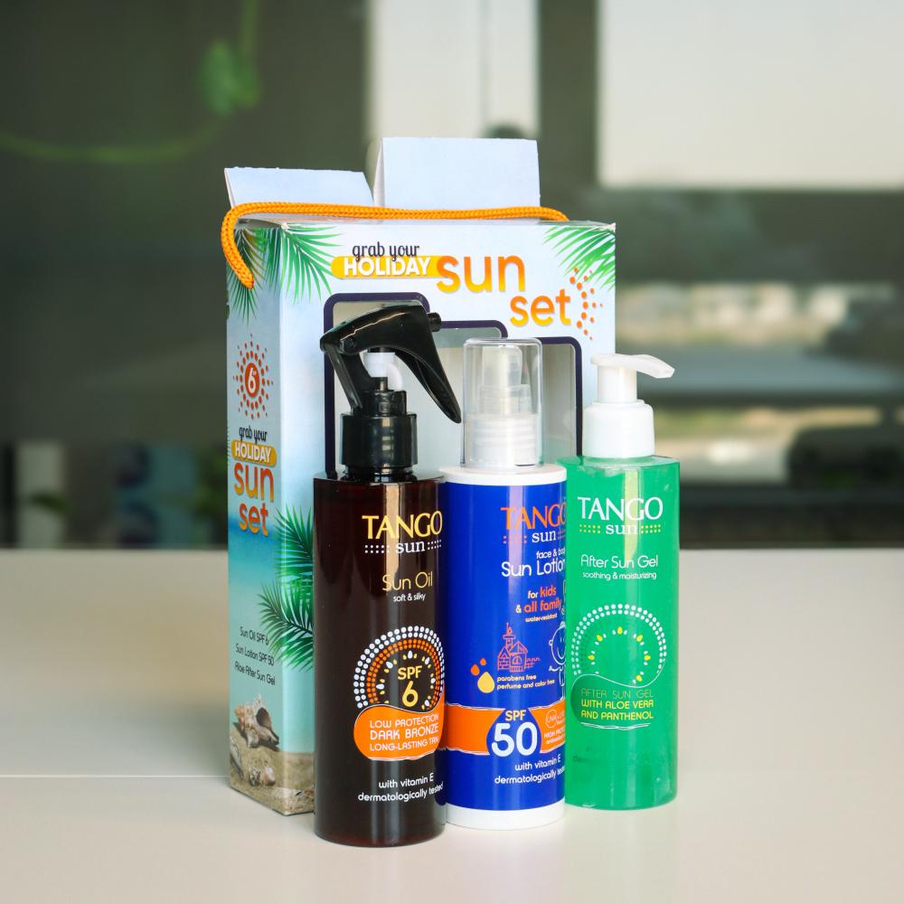 مجموعة تانجو واقي شمس SPF 6