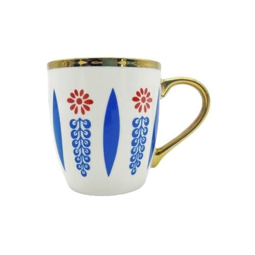 كوب عراقي ازرق سيراميك