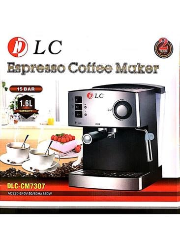 ماكينة صنع قهوة سعة 1.6 لتر 1.6 L أسود/فضي