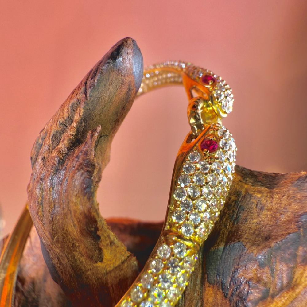 Snake bracelet and ring