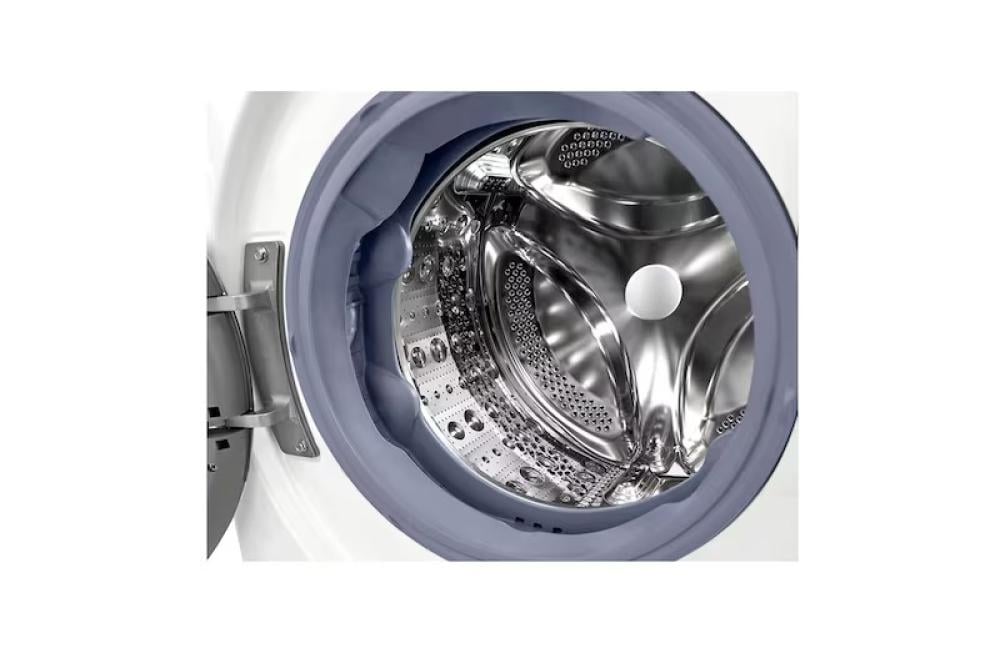 غسالة LG اتوماتكية امامية 8 كيلو غسيل 5 كيلو تنشيف لون ابيض  WSV0805WH