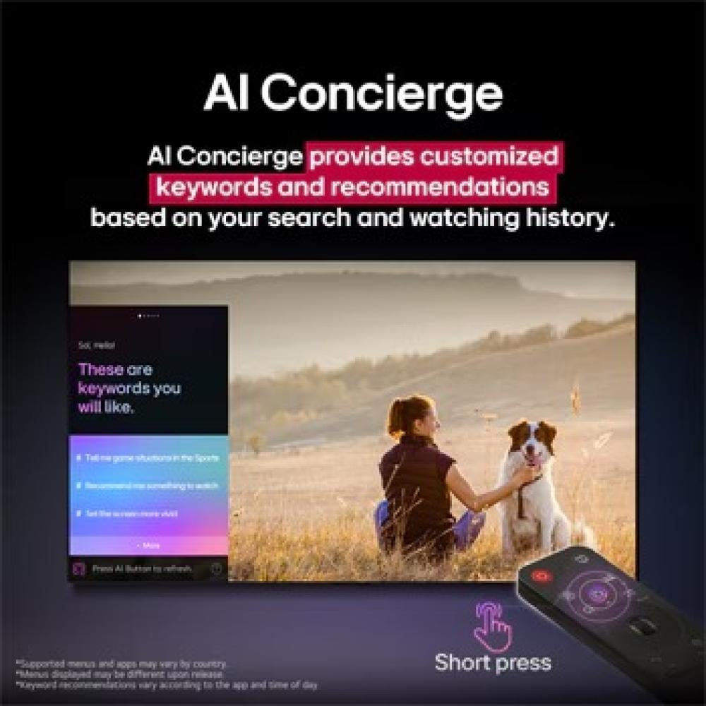 شاشة ذكية ال جي 50 بوصة 4K نظام تشغيل ويبوس بجودة UHD اصدار 2025 موديل 50UA73006LA | تكنو بيست (27309138)