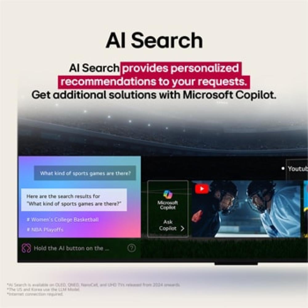 شاشة ذكية ال جي 50 بوصة 4K نظام تشغيل ويبوس بجودة UHD اصدار 2025 موديل 50UA73006LA | تكنو بيست (27309138)
