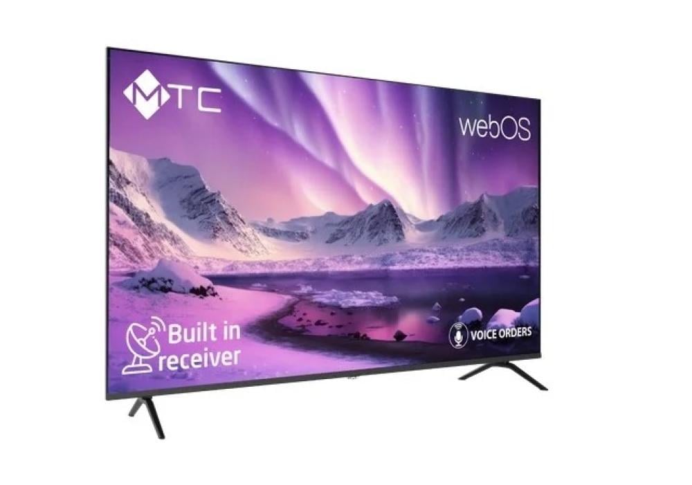 شاشة ام تي سي سمارت 55 بوصة Webos  ماجيك ريموت موديل MT55UH435BWOS-UHD | تكنو بيست (20409038)