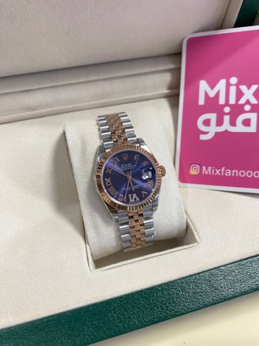 رولكس 31 ملم ميناء بنفسجي