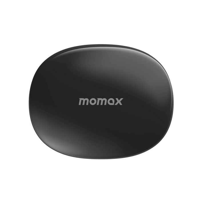 سماعة أذن موماكس بلوتوث لاسلكي بيلس لايت 3 ترو مع غطاء شاحن - اسود