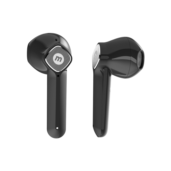 سماعة أذن موماكس بلوتوث لاسلكي بيلس لايت 3 ترو مع غطاء شاحن - اسود