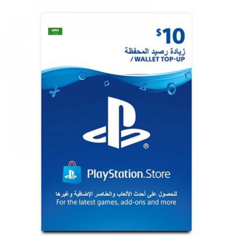 بطاقة 10 دولار استور سعودي سوني