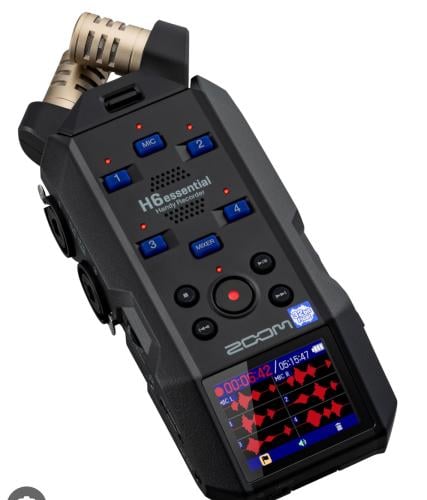 H6ESSENTIAL جهاز تسجيل صوتي رقمي زوم
