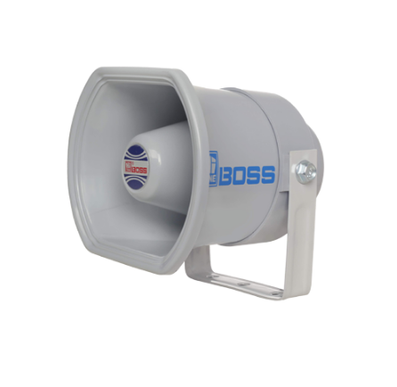 BHU-50 سماعة هورن , بقوة 50 واط , يحتوي على محول 100 فولت مع مفتاح دوار لاختيار مستوى الطاقة