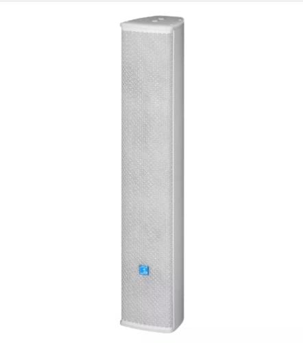 CL4025WT 1. **نوع السماعة**: سماعة عمودية 4x4 بوصة. 2. **المادة**: جسم من سبائك الألمنيوم، لضمان المتانة. 3. **مقاومة للماء**: تصنيف IP56، مقاومة للغبار والماء. 4. **الخصائص**: مزودة بمحولات (Transformer)، بدون حامل حائط.