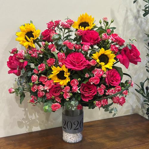 فازة مع عبارة من اختيارك