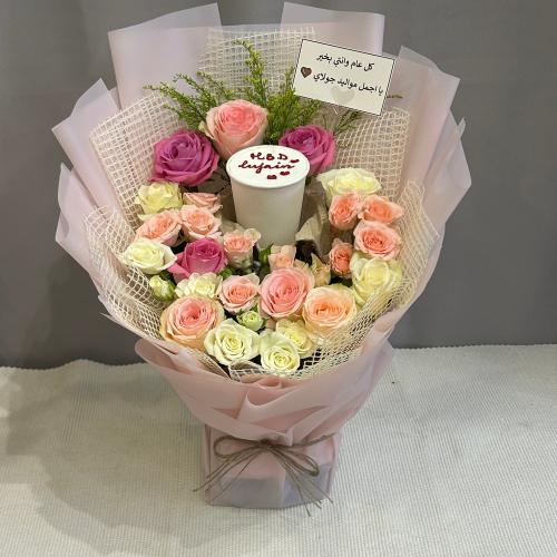 بوكيه كوب كيك