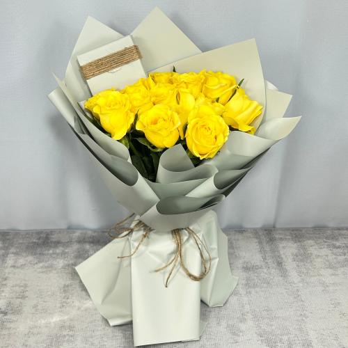 بوكيه مع سلسال الفراشة