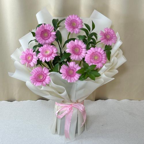 بوكيه فاخر وردي