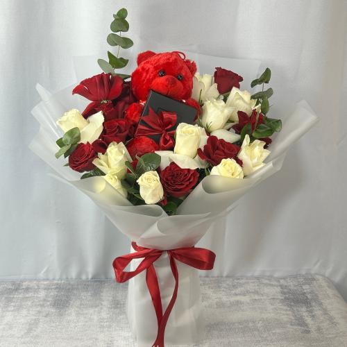 تنسيق دب مع اكسسوار