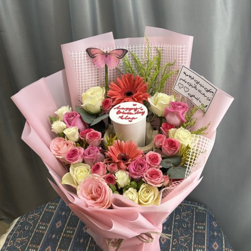 بوكيه كوب كيك