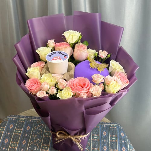 بوكيه كوب كيك