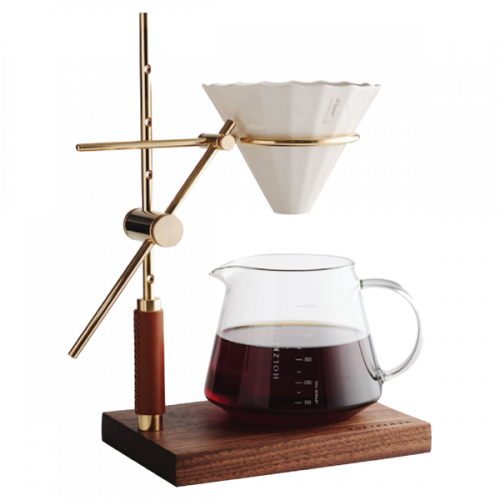 Line dripstand GOLD full SET 02- طقم هولزكلوتز للتقطير الذهبي