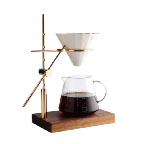 طقم ستاند لاين مقاس S ذهبي مخشب