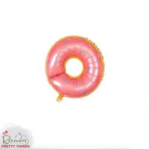 بالون هيليوم_ دونات وردي