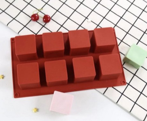 قالب سيليكون ( مكعبات)