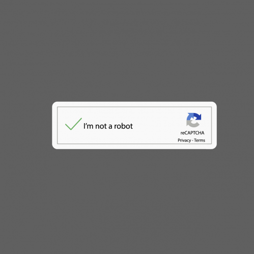 ملصق - I'm not a robot