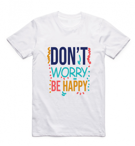 تيشيرت (Don't Worry Be Happy) - 1009