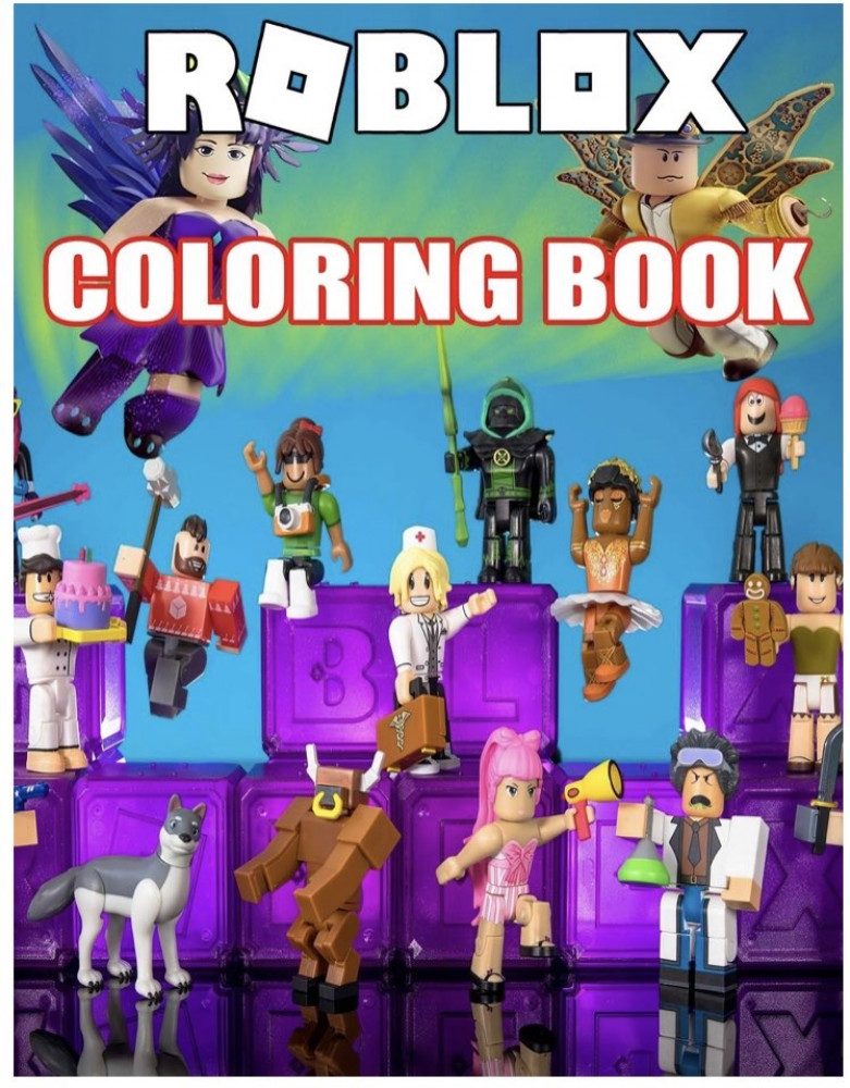 دفتر تلوين روبلكس Roblox Coloring Book فن فن