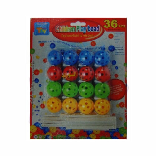 كور ملونة وقطع للتركيبات الهندسية والكيميائية 28 قطعة