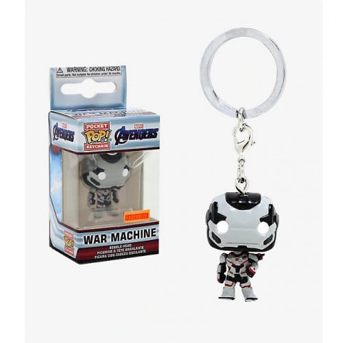Funko Pocket Pop! Marvel Avengers War Machine Bobble-Head Keychain