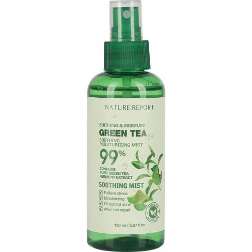 ناتشر ريبورت - بخاخ مرطب بالشاي الاخضر 150مل