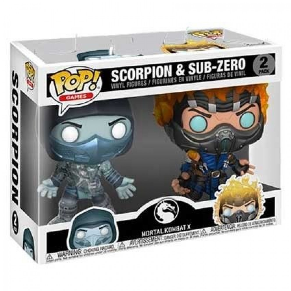 funko pop scorpion and sub zero