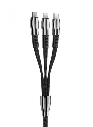 كيبل شاحن 3in1 يدعم جميع الأجهزة - WDC-113