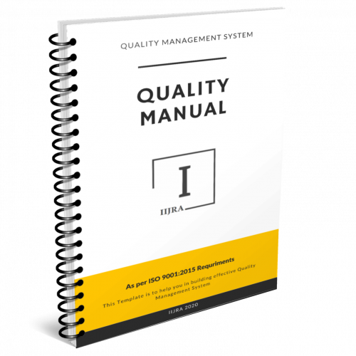 ISO 9001 Kit - Quality Manual