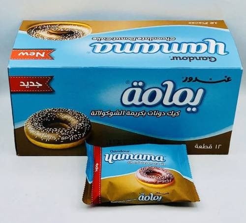 Gandour Chocolate Donut Cake (12 Pieces)