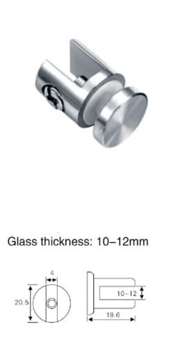 حامل زجاج لون كروم 12-10 ملي