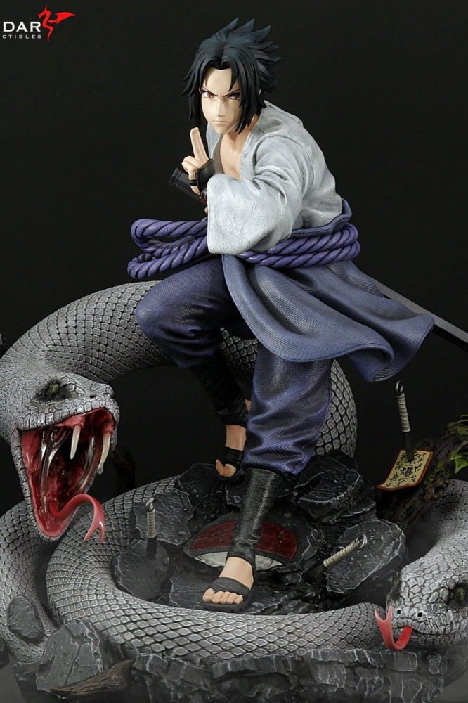 naruto sasuke statue