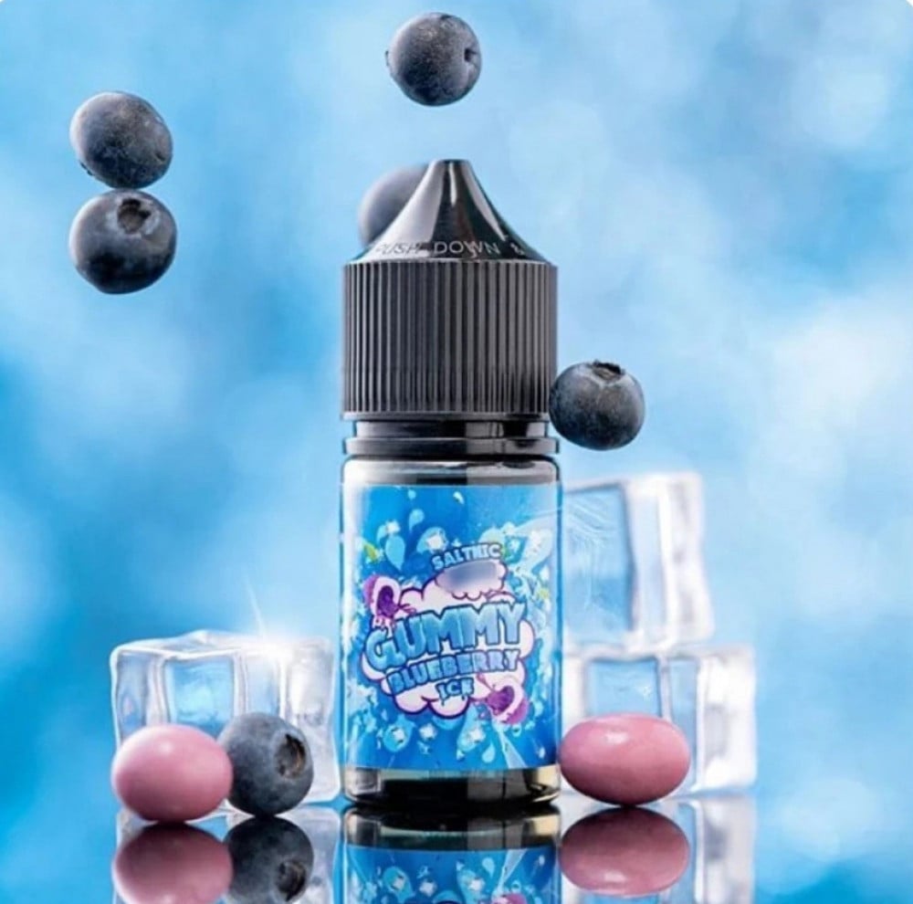 نكهة جامي توت أزرق بارد Gummy Blueberry ice - 30ML - جامي بلوبيري ايس