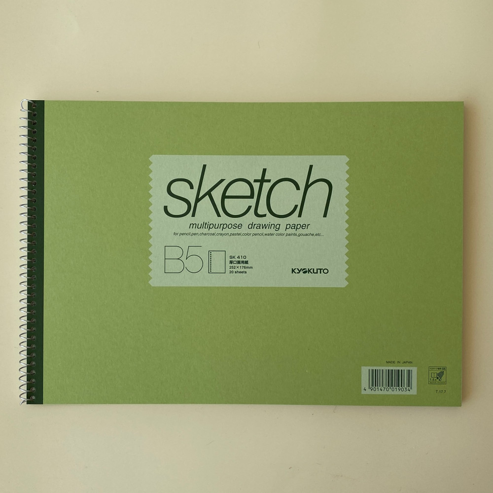 Japanese Sketch Book Size B5 - FRAS SHOP