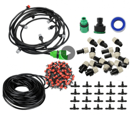 نظام الري والتنقيط والضباب للحدائق