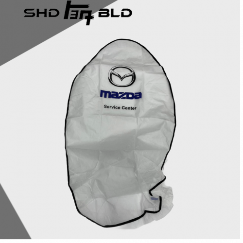 طقم قماش مقاعد امامي بشعار مازدا
