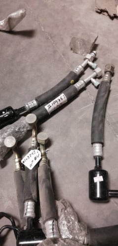 #11485C لي مكيف هايلكس قديم /HOSE FOR TOYOTA 4 PSC ONE SET